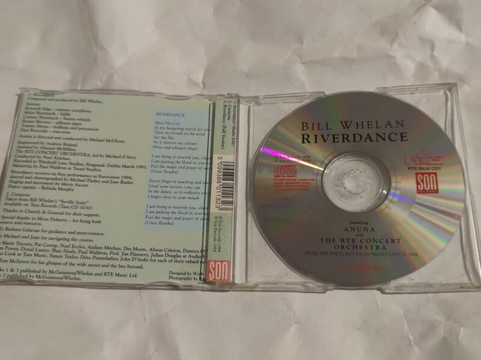 1994 Riverdance Single Cd