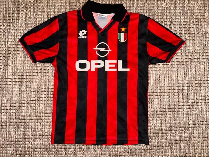AC Milan Franco Baresi football jersey shirt 1994 1995