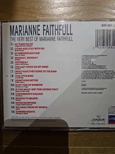 Marianne Faithfull - The Very Best Of Marianne Faithfull.