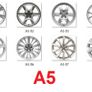 Audi A4, A5, A6, A7, A8, R8, TT Alloy Wheel Star Centre Cap - Delivery Image 4