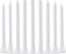 70mm 2 3/4" White Wooden Golf Tees Tee Biodegradable XL Pack of 100