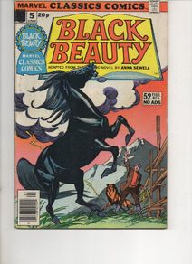 Marvel Classics Comics #5 Black Beauty 1976 Marvel Bronze Age Comic