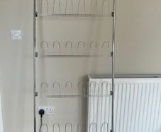 shoe rack for door