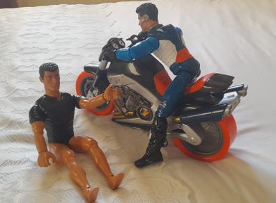 2 Acton Men & a bike