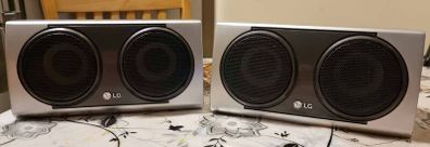 2 LG Speakers, good working order.