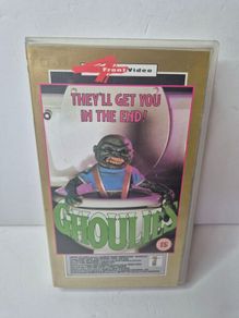 Ghoulies (1985) VHS Tape - Rare Cult Horror - PAL - Play-Tested & Mold-Free!
