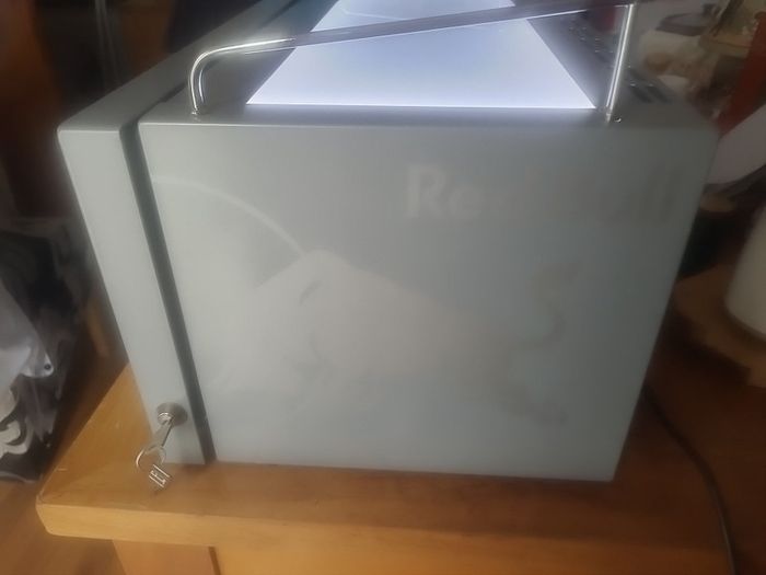 red bull fridge