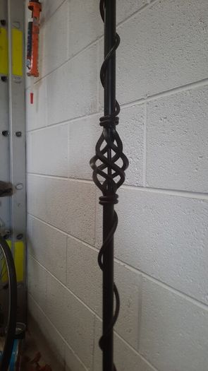 lampstand & 2 candle holders