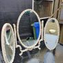 Vintage Triple Dressing Table Mirror Image 5