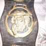 Horse Brass Martingale Decorative Brass Plaques Mounted on a Leather Strap Image 4