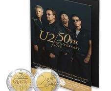U2 Proof Coin Limited to only 5000 coins