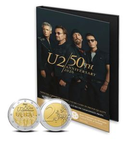 U2 Proof Coin Limited to only 5000 coins