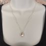 Silver Plated Crystal Necklace Image 4