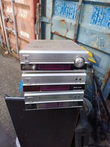 DENON amplifier, cd and tuner