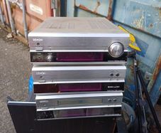 DENON amplifier, cd and tuner