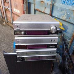 DENON amplifier, cd and tuner