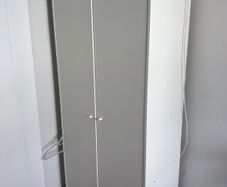 Selling 2 x IKEA KLEPPSTAD wardrobes in white