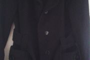 Winter warm black coat