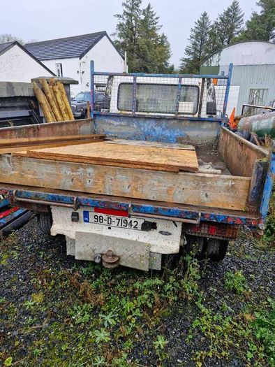 ford transit crewcab tipper