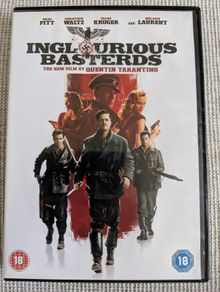 Inglourious Basterds DVD - Quentin Tarantino - Brad Pitt