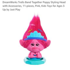Poppy Styling Head doll (Trolls movie)