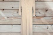 Halston Heritage Off White Maxi Dress