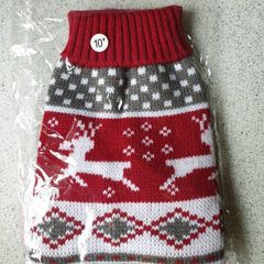 Dog/cat christmas jumper XS
