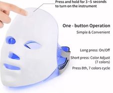Mask Device, Portable Skincare Tool, Home Beauty Care Kit, USB Rechargeable