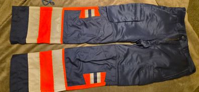 Hi vis work trousers 32 waist med. leg. 2 pairs