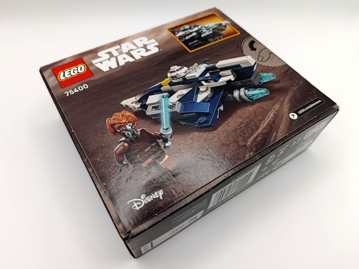 LEGO 2025 Star Wars Plo Koon's Jedi Starfighter Microfighter Set Code 75400 New