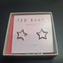 NEW Ted Baker gold color Star shape earrings RRP 39 euro NEW & BOXED Image 2