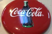 Coca Cola Metal Wall Button