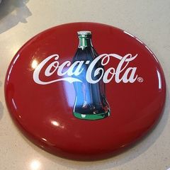 Coca Cola Metal Wall Button