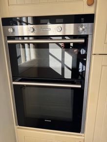 Siemens built-in double oven - stainless steel