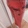 G-Star Raw red washed straight leg  jeans size W33 L33 UK12 EU40 Postage included Image 5