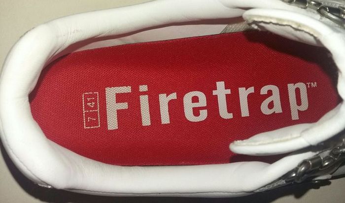 Firetrap Real Leather Trainers