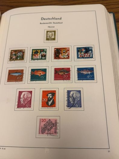 Stamp album GERMANY