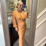 Never fully dressed orange midi dress Image 3