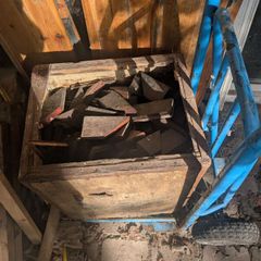Free Mahogany + Teak Parquet Flooring Offcuts Great for Projects