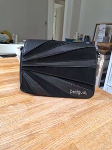Desigual ladies black handbag
