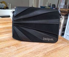 Desigual ladies black handbag