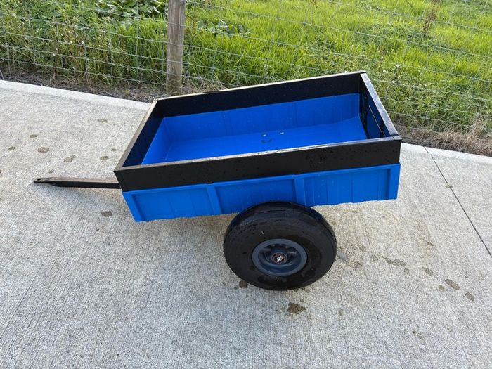 Berg XL BFR Go-kart with extra seat & trailer