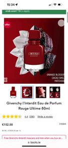 GIVENCHY L'Interdit  Rouge Ultime 80ml parfum