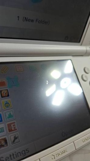 Nintendo 3DS  XL Super Mario 3D Land Handheld  White  Working Fast Shipping