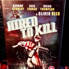1990. Hired To Kill. DVD.