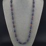Vintage Venetian Style MultiColor Chevron Glass Beads Necklace Image 7