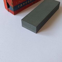 Vintage Carborundum Silicon Carbide No 109 Combination Sharpening Stone Coarse/Fine