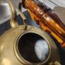 French vintage kettle on stand Image 6