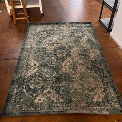 Set of 5 IKEA Green Persian-Style Rugs