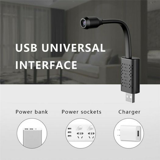 Mini Spy Motion Detection USB IP Camera Wireless WiFi IP Security Camcorder HD 1080P Hidden WIFI Cam